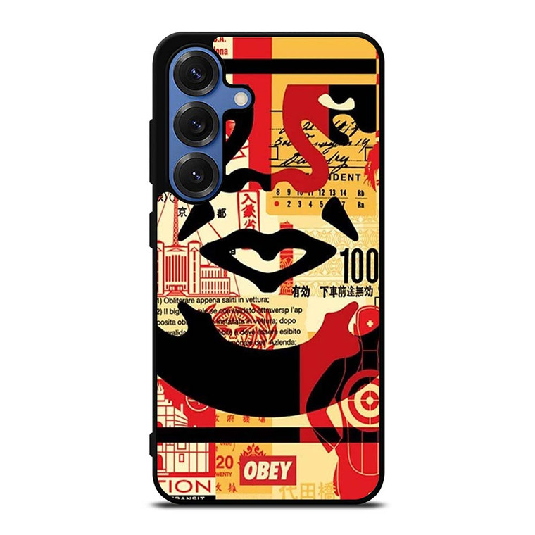 OBEY COLLAGE Samsung Galaxy S25 Case