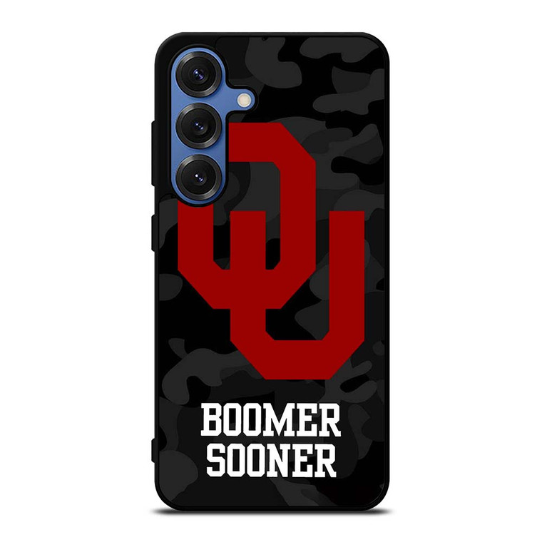 OKLAHOMA SOONERS CAMO LOGO Samsung Galaxy S25 Case