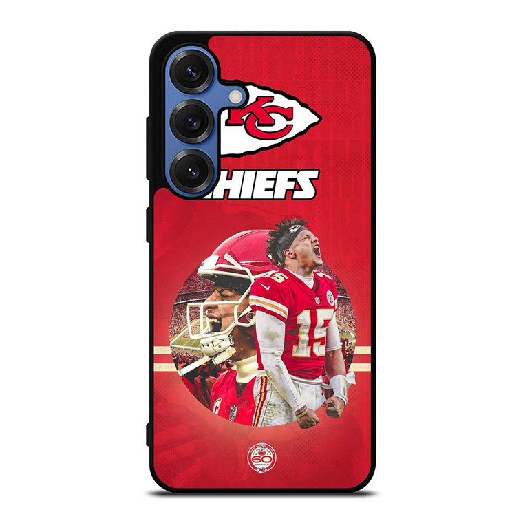 PATRICK MAHOMES 15 KANSAS CITY CHIEFS Samsung Galaxy S25 Case