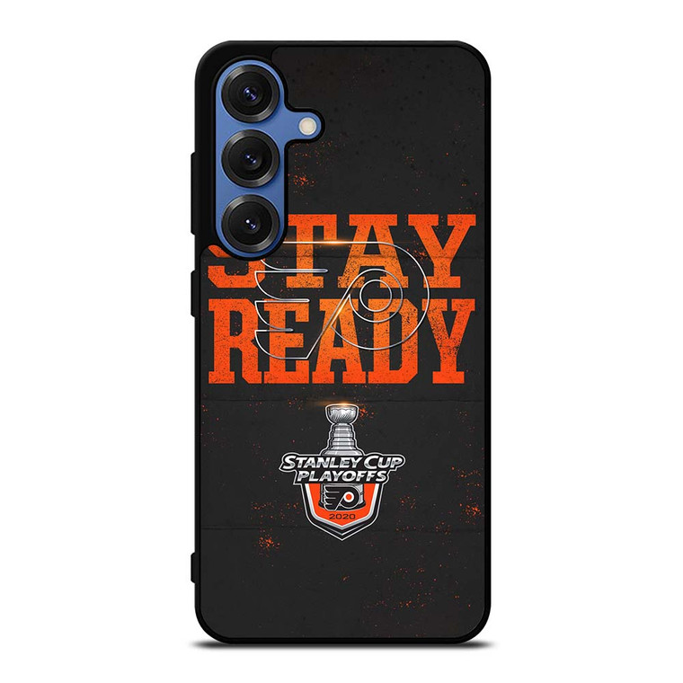 PHILADELPHIA FLYERS HOCKEY ICE  Samsung Galaxy S25 Case