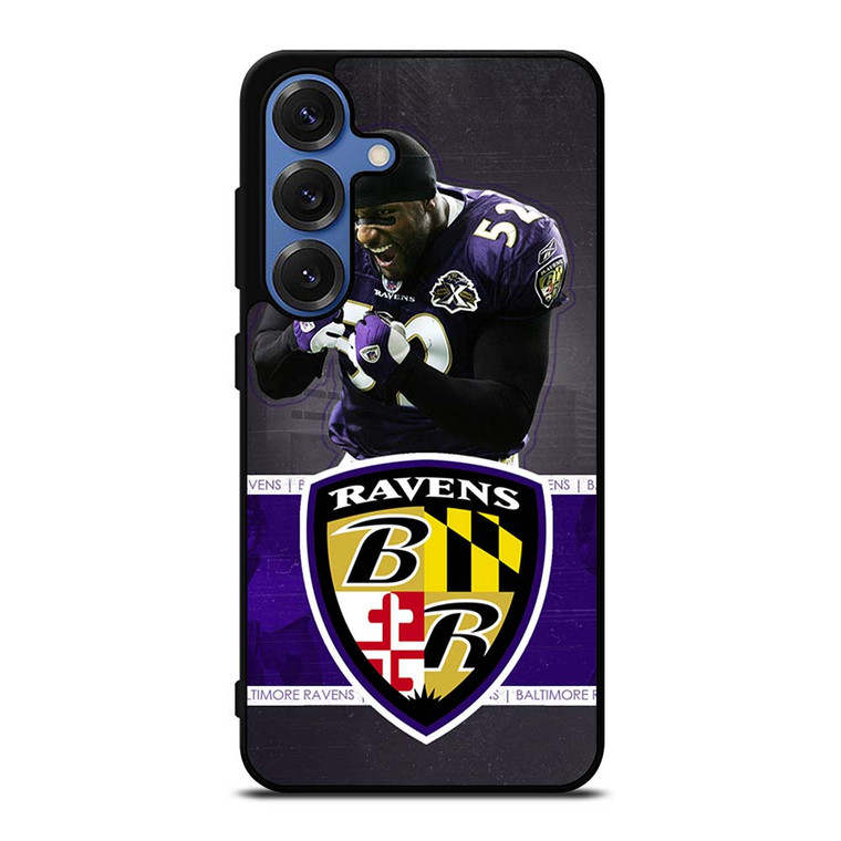 RAY LEWIS BALTIMORE RAVENS FOOTBALL Samsung Galaxy S25 Case