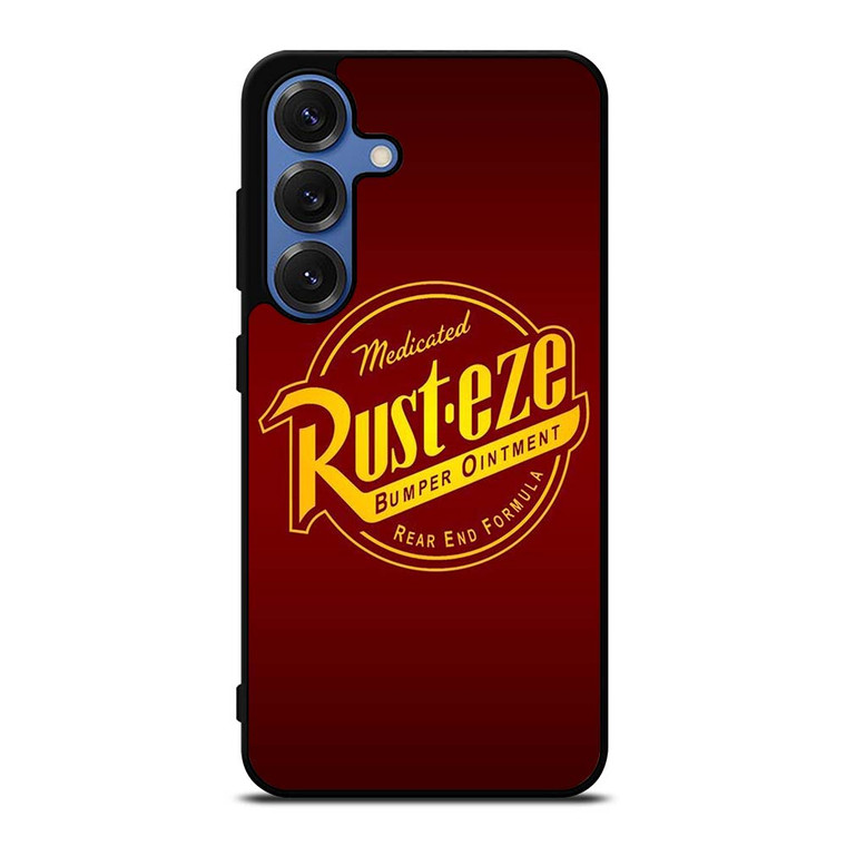 RUSTEZE LIGHTNING MCQUEEN CARS BADGE Samsung Galaxy S25 Case RUSTEZE LIGHTNING MCQUEEN CARS BADGE Samsung Galaxy S25 Case