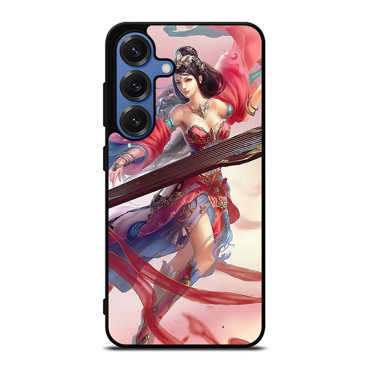 SONA LEAGUE OF LEGENDS 2 Samsung Galaxy S25 Case SONA LEAGUE OF LEGENDS 2 Samsung Galaxy S25 Case
