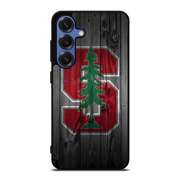 STANFORD CARDINAL WOODEN LOGO Samsung Galaxy S25 Case