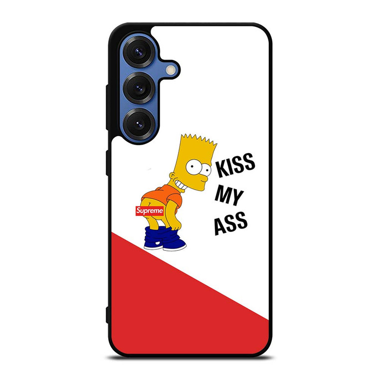 SUPREME BART SIMPSON KISS MY ASS Samsung Galaxy S25 Case