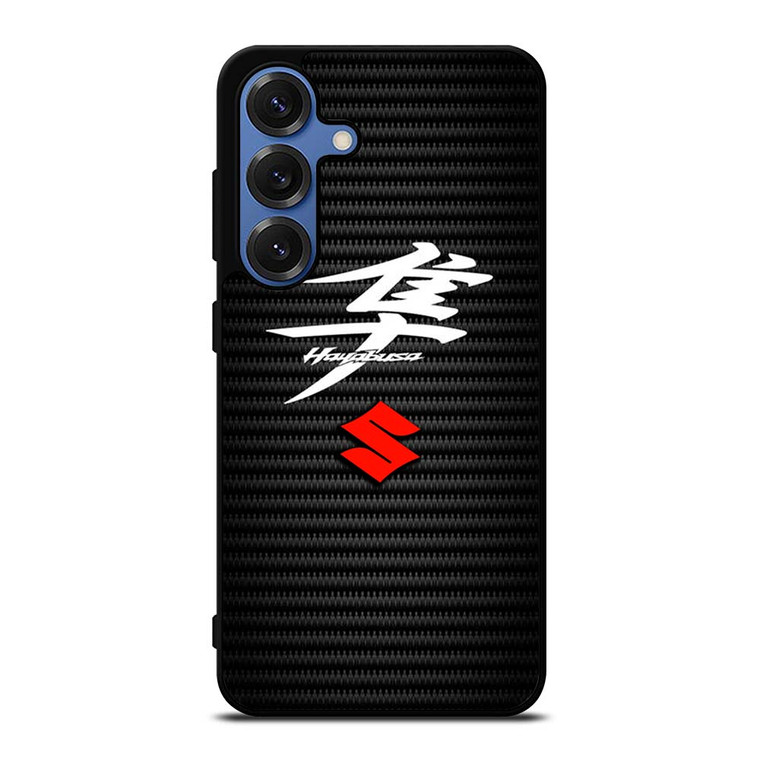 SUZUKI HAYABUSA CARBON LOGO Samsung Galaxy S25 Case