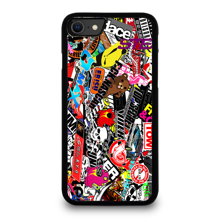 JMD STYLE VINILO STICKER BOMB iPhone SE 2020 Case