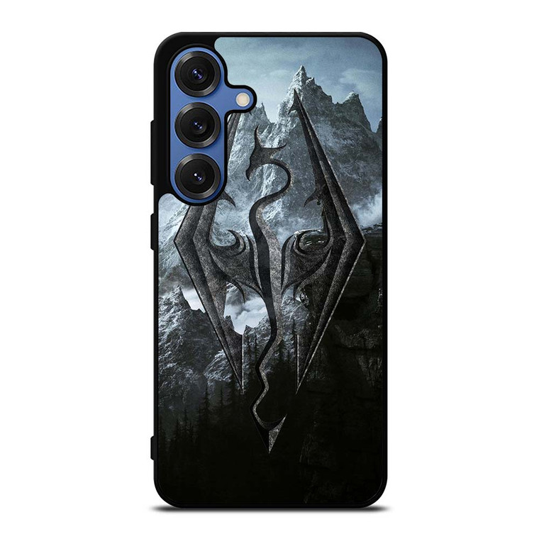 THE ELDER SCROLLS V SKYRIM LOGO Samsung Galaxy S25 Case