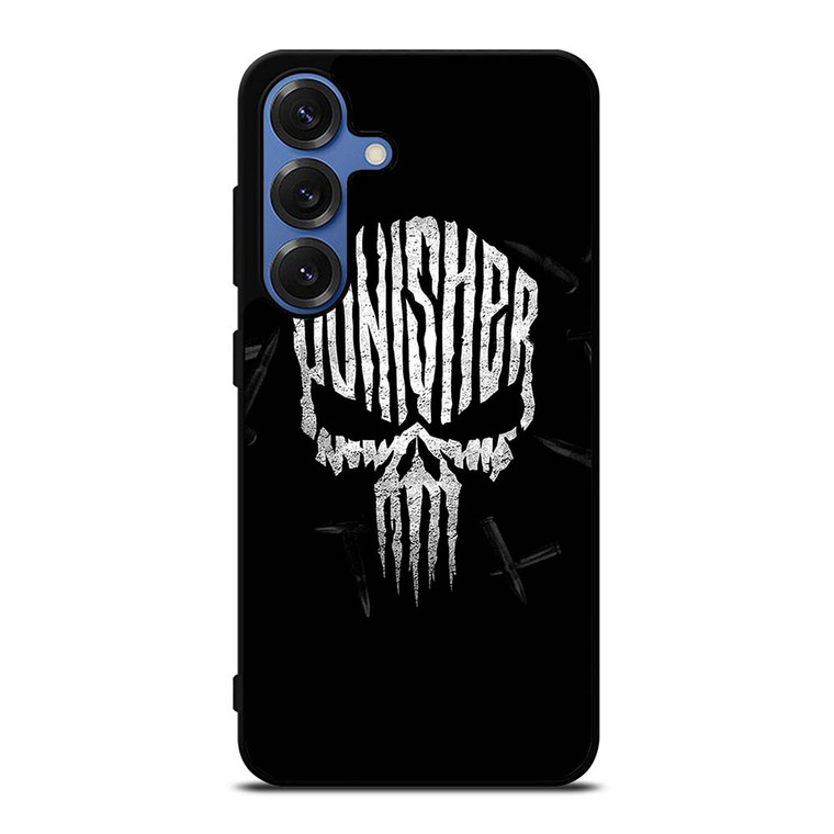 THE PUNISHER LOGO BULLETS Samsung Galaxy S25 Case