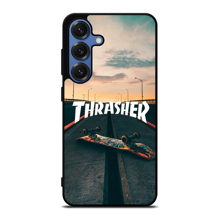 THRASHER LOGO SKATEBOARD MAGAZINE  Samsung Galaxy S25 Case