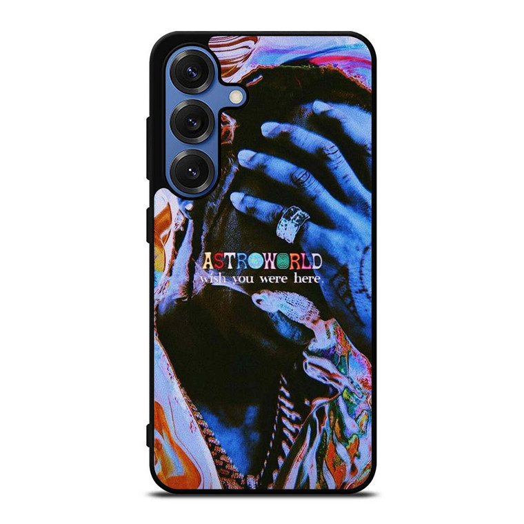 TRAVIS SCOTT ASTROWORLD ART Samsung Galaxy S25 Case