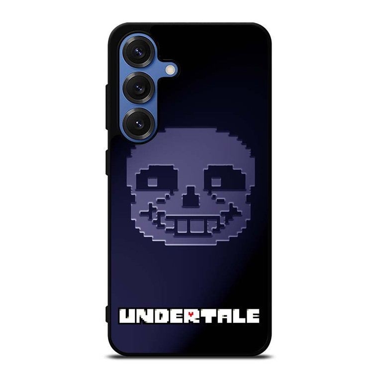 UNDERTALE SKULL 8 BIT Samsung Galaxy S25 Case UNDERTALE SKULL 8 BIT Samsung Galaxy S25 Case