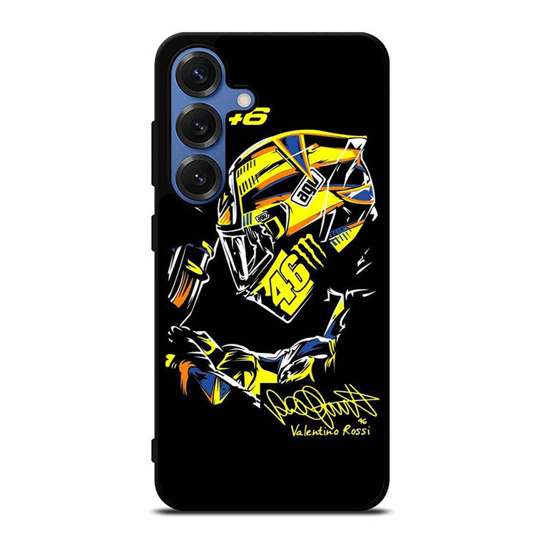 VALENTINO ROSSI 46 SIGNATURE Samsung Galaxy S25 Case VALENTINO ROSSI 46 SIGNATURE Samsung Galaxy S25 Case