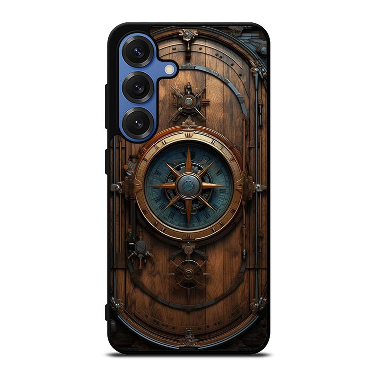 VINTAGE MAP COMPASS Samsung Galaxy S25 Case