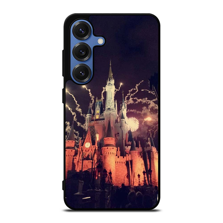WALT DISNEY CASTLE FIREWORK Samsung Galaxy S25 Case
