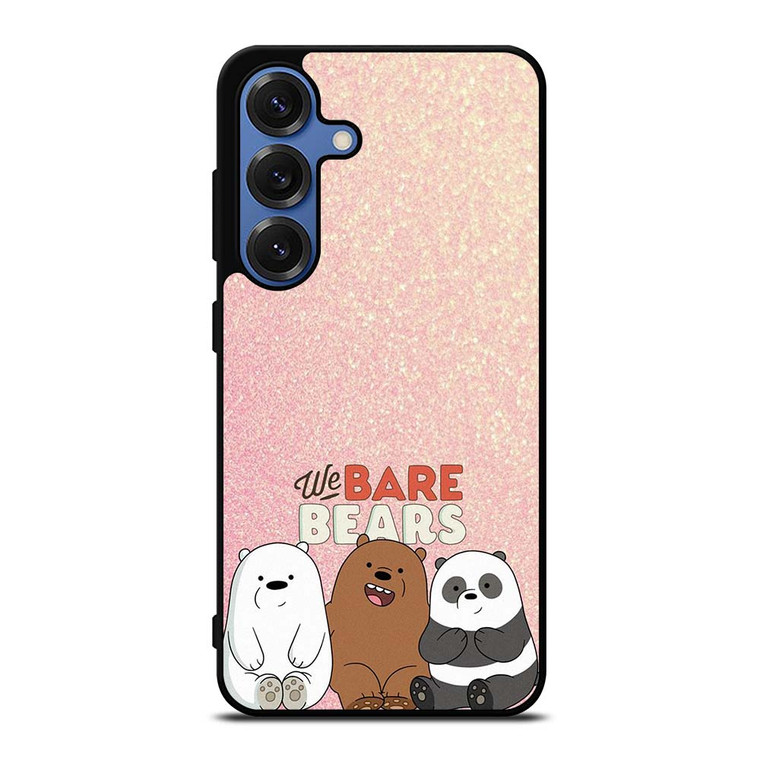 WE BARE BEARS PINK GILTTER Samsung Galaxy S25 Case WE BARE BEARS PINK GILTTER Samsung Galaxy S25 Case
