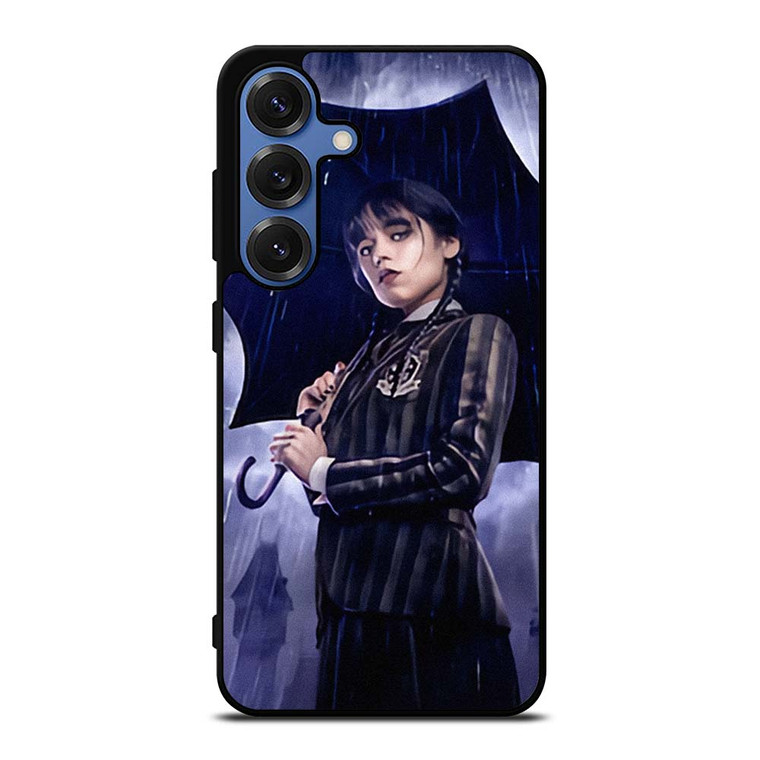 WEDNESDAY ADDAMS JENNA ORTEGA MOVIES Samsung Galaxy S25 Case