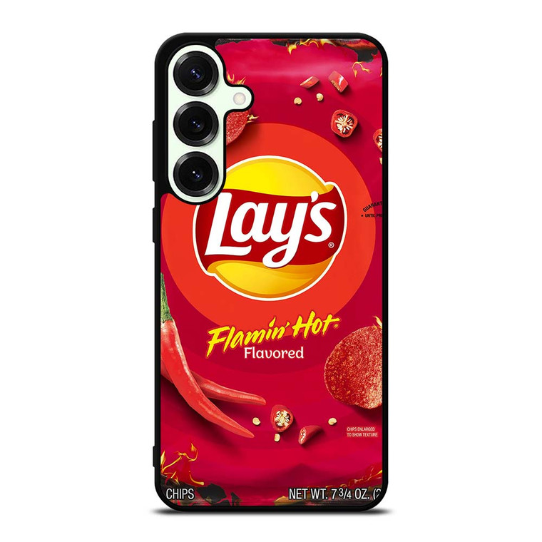 LAYS CHIPS FLAMIN HOT FLAVORED Samsung Galaxy S25 Plus Case