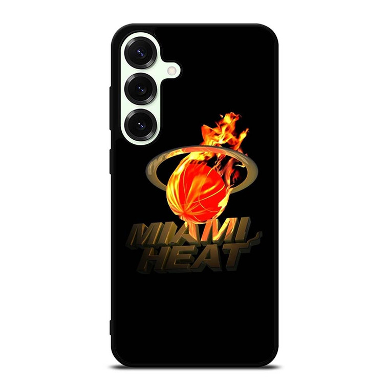MIAMI HEAT LOGO ART Samsung Galaxy S25 Plus Case