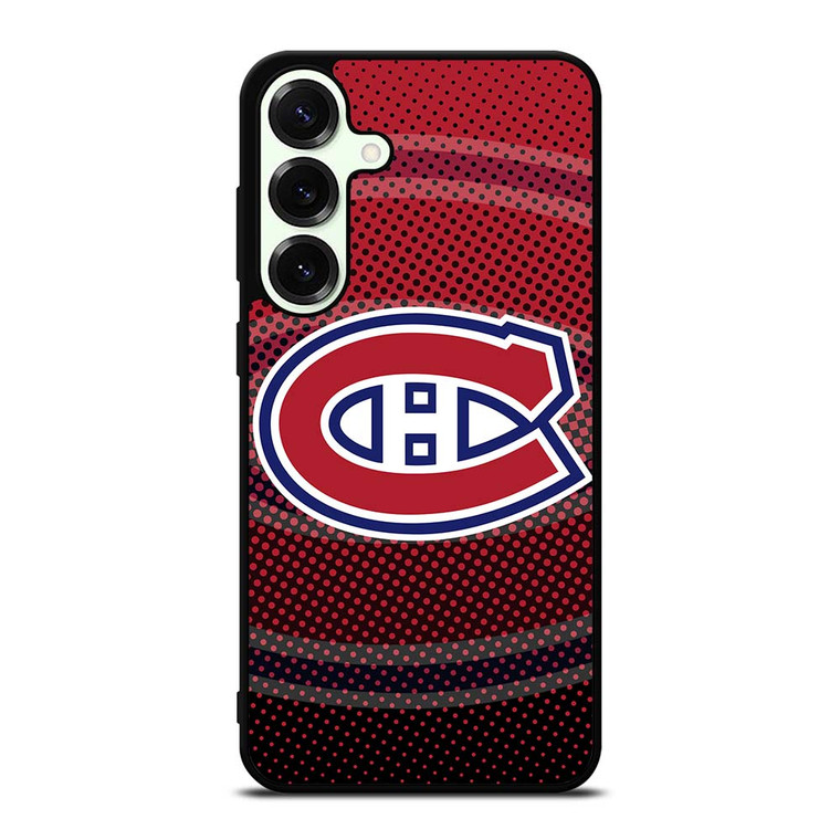 MONTREAL CANADIENS HALFTONE LOGO Samsung Galaxy S25 Plus Case
