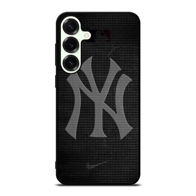 NEW YORK YANKEES METAL TEXTURE Samsung Galaxy S25 Plus Case NEW YORK YANKEES METAL TEXTURE Samsung Galaxy S25 Plus Case