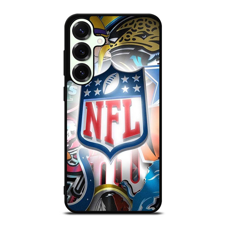 NFL NATIONAL FOOTBALL LEAGUE ALL TEAM LOGO Samsung Galaxy S25 Plus Case
