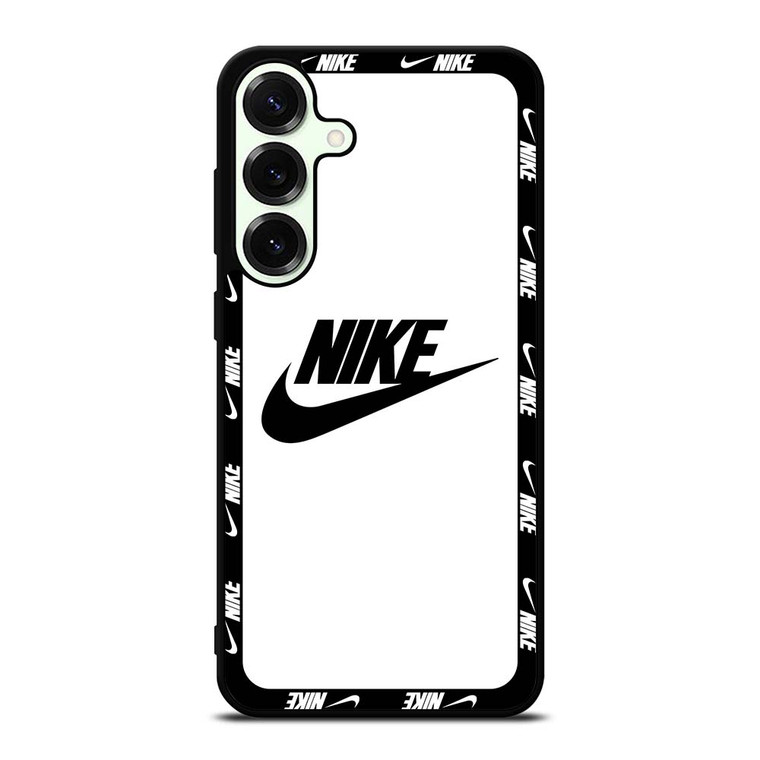 NIKE SWOOSH ROUND WHITE Samsung Galaxy S25 Plus Case