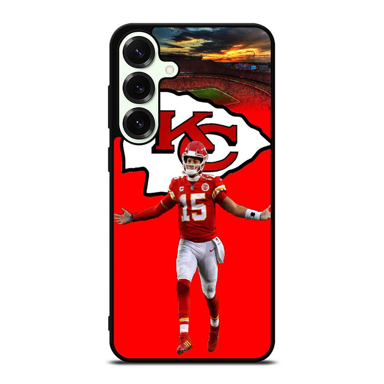 PATRICK MAHOMES KC CHIEFS LOGO Samsung Galaxy S25 Plus Case