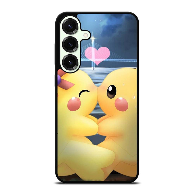 PIKACHU POKEMON IN LOVE Samsung Galaxy S25 Plus Case