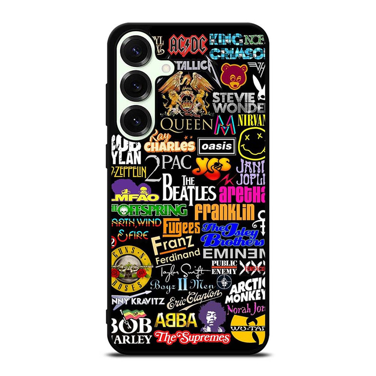 ROCK BAND COLLAGE Samsung Galaxy S25 Plus Case