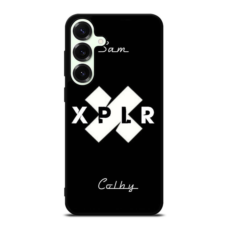 SAM AND COLBY XPLR LOGO Samsung Galaxy S25 Plus Case