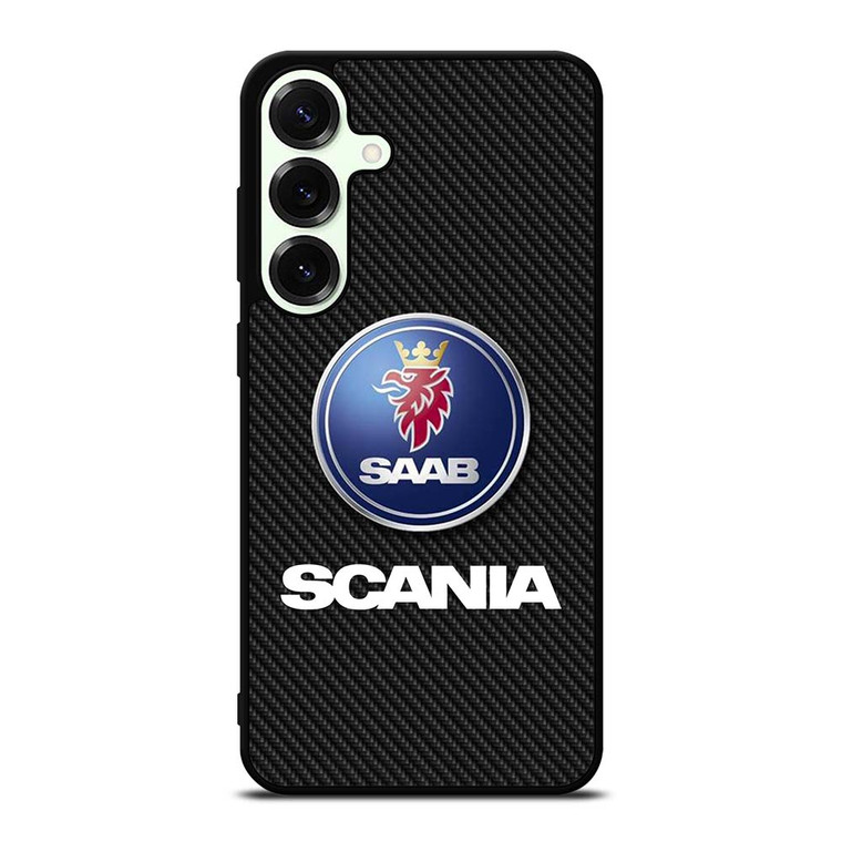 SCANIA TRUCK SAAB CARBON LOGO Samsung Galaxy S25 Plus Case SCANIA TRUCK SAAB CARBON LOGO Samsung Galaxy S25 Plus Case