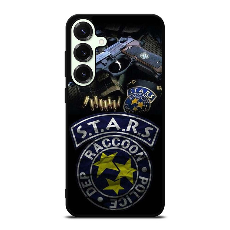 STARS RACCOON POLICE DEP BADGE 2 Samsung Galaxy S25 Plus Case