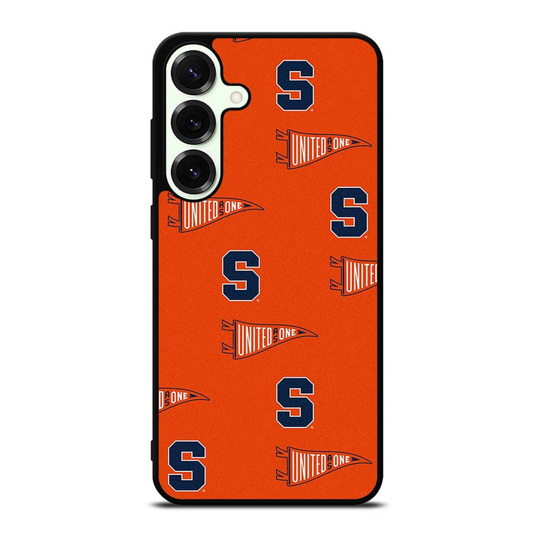 SYRACUSE ORANGE LOGO PATTERN Samsung Galaxy S25 Plus Case