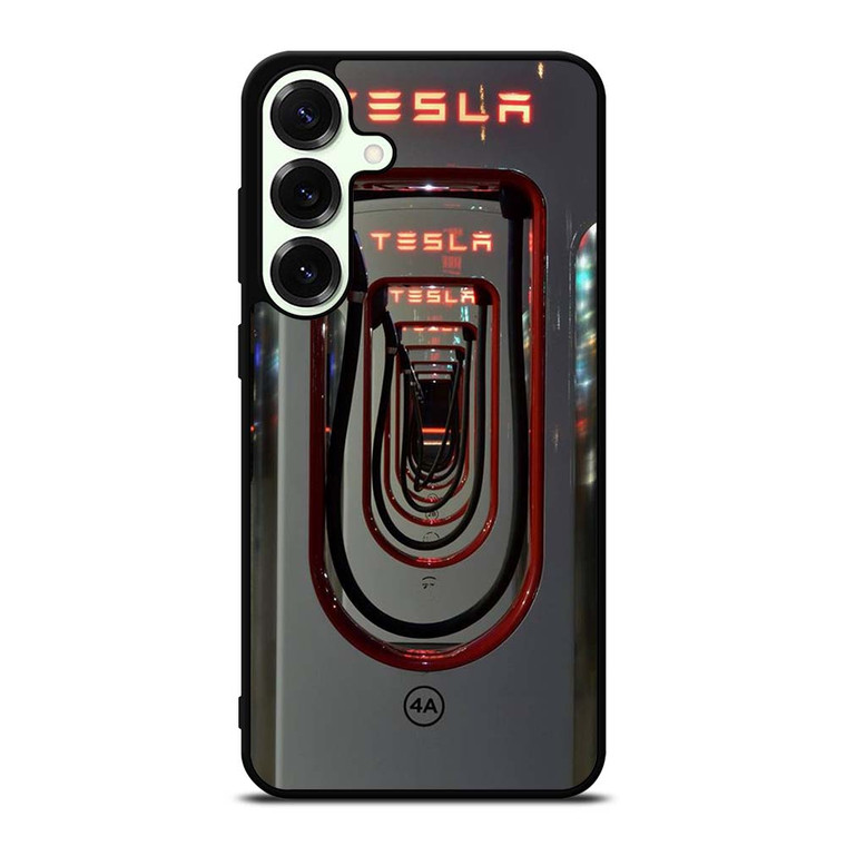 TESLA STATION CHARGE Samsung Galaxy S25 Plus Case