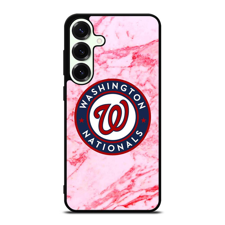 WASHINGTON NATIONALS PINK MARBLE Samsung Galaxy S25 Plus Case
