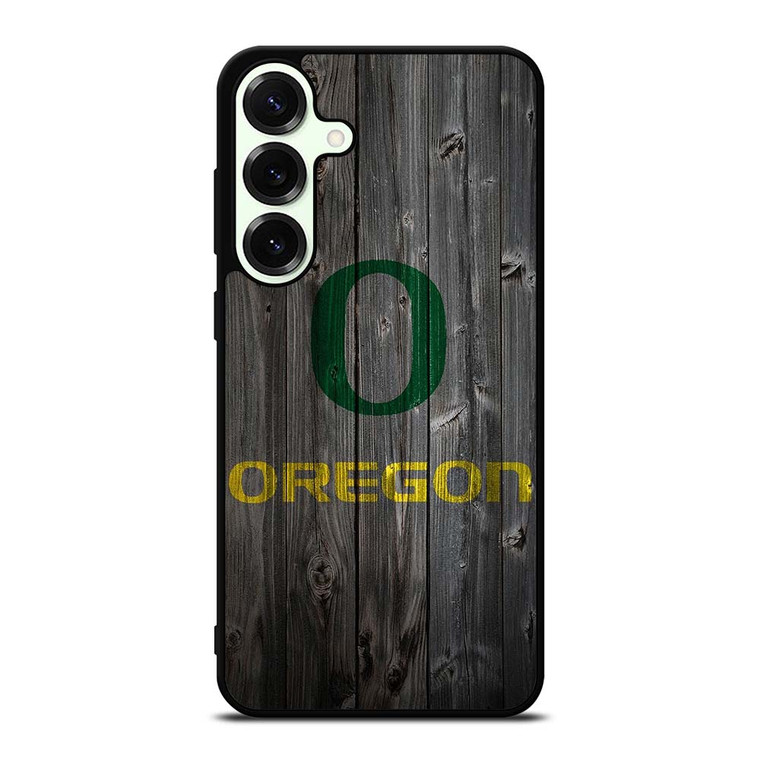 WOODEN LOGO OREGON DUCKS Samsung Galaxy S25 Plus Case