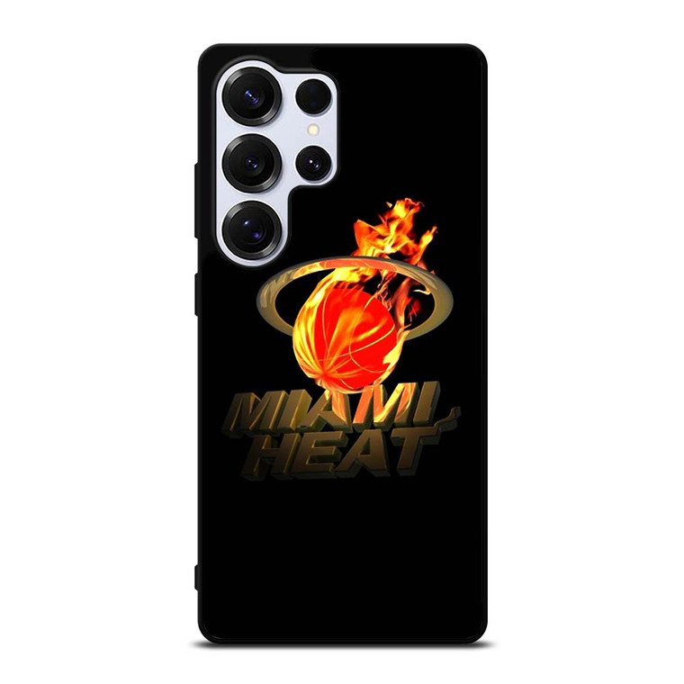 MIAMI HEAT LOGO ART Samsung Galaxy S25 Ultra Case