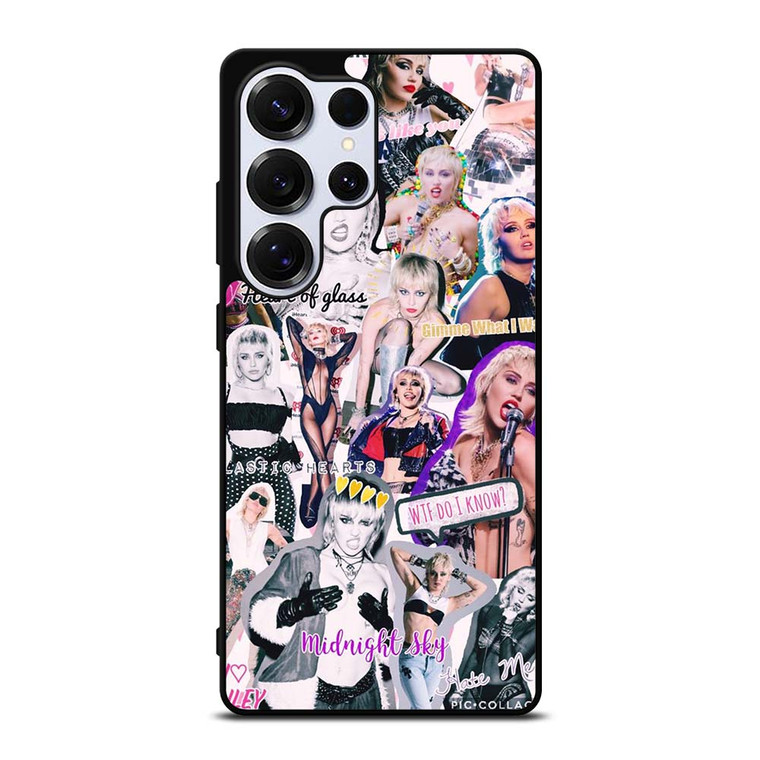 MILEY CYRUS COLLAGE Samsung Galaxy S25 Ultra Case