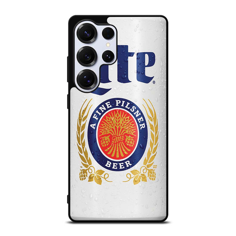 MILLER LITE BEER  Samsung Galaxy S25 Ultra Case MILLER LITE BEER  Samsung Galaxy S25 Ultra Case
