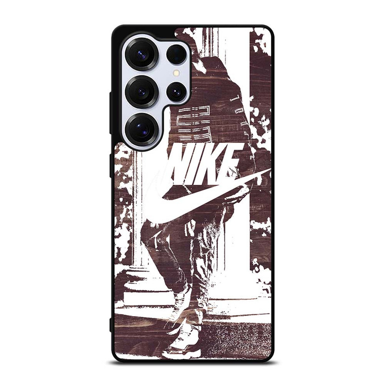 NIKE STREET URBAN BLACK WHITE Samsung Galaxy S25 Ultra Case