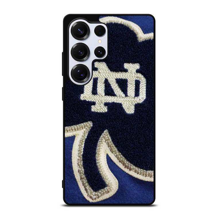 NOTRE DAME BLUE SHAMROCK LOGO Samsung Galaxy S25 Ultra Case