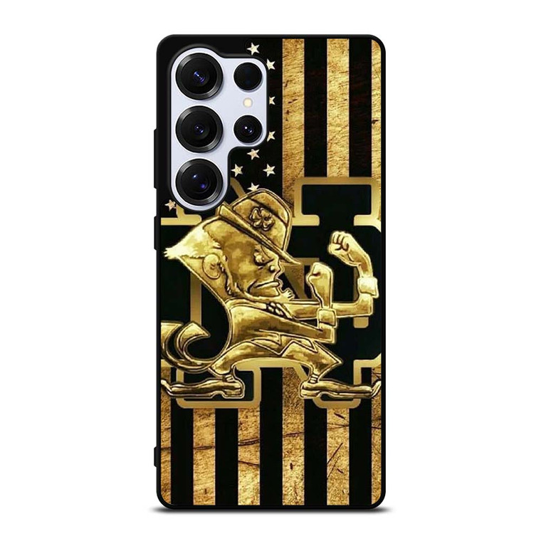 NOTRE DAME FOOTBALL USA FLAG Samsung Galaxy S25 Ultra Case