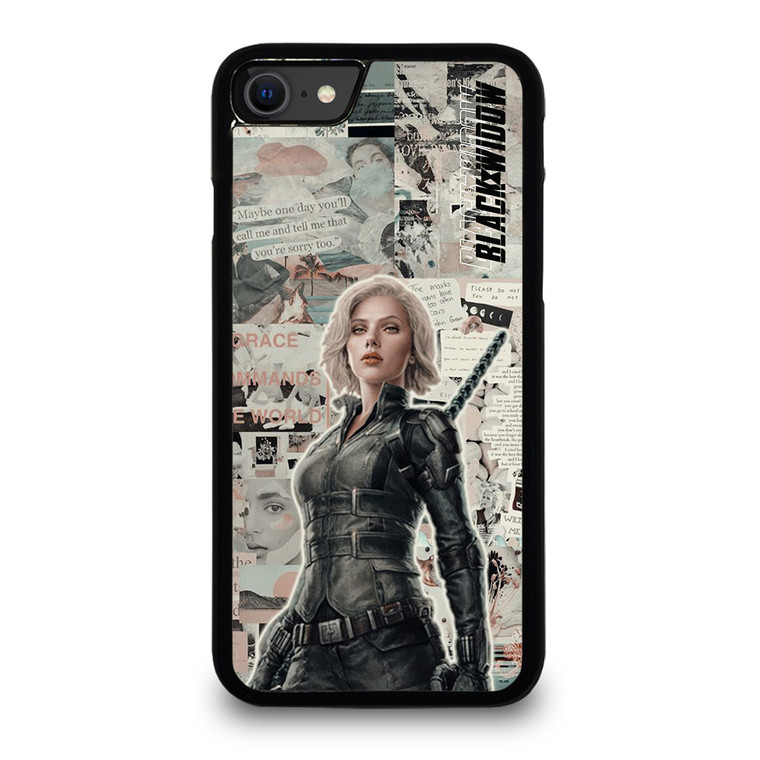 MARVEL NATASHA BLACK WIDOW iPhone SE 2020 Case