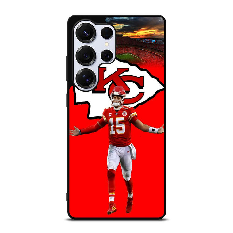 PATRICK MAHOMES KC CHIEFS LOGO Samsung Galaxy S25 Ultra Case