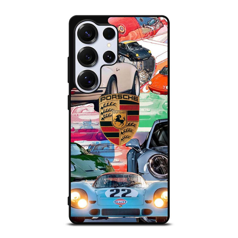 PORSCHE COLLAGE POSTER Samsung Galaxy S25 Ultra Case