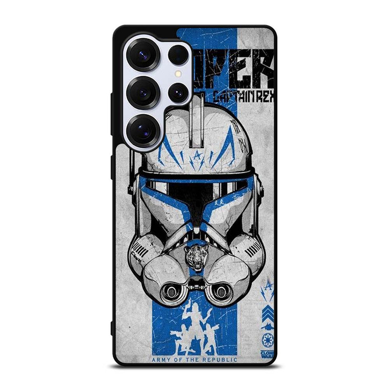 POSTER CLONE WARS STAR Samsung Galaxy S25 Ultra Case