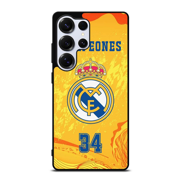 REAL MADRID CF CAMPEONES 34 Samsung Galaxy S25 Ultra Case