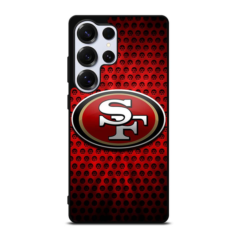 SAN FRANCISCO 49ERS SF METAL Samsung Galaxy S25 Ultra Case SAN FRANCISCO 49ERS SF METAL Samsung Galaxy S25 Ultra Case
