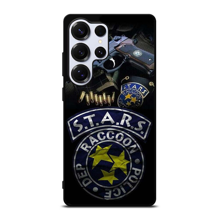 STARS RACCOON POLICE DEP BADGE 2 Samsung Galaxy S25 Ultra Case